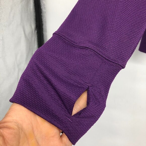 Hyba Purple lightweight athletic zip hoodie size M - Picture 8 of 16